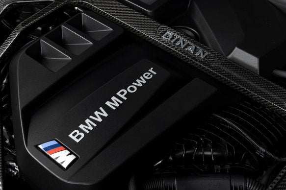 Dinan Gloss Carbon Fiber Strut Tower Brace - 2021-2025 BMW M2/M3/M4 Gloss Carbon Fiber - G80/G82/G83/G87