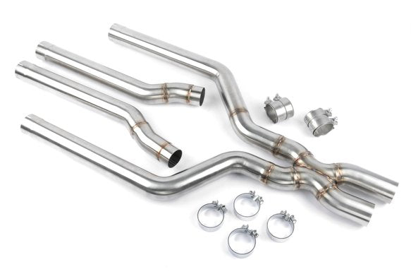 Dinan High Flow Middle Exhaust - 2020-2023 BMW X5M/X6M Stainless Steel - 3.25" - F95/F96