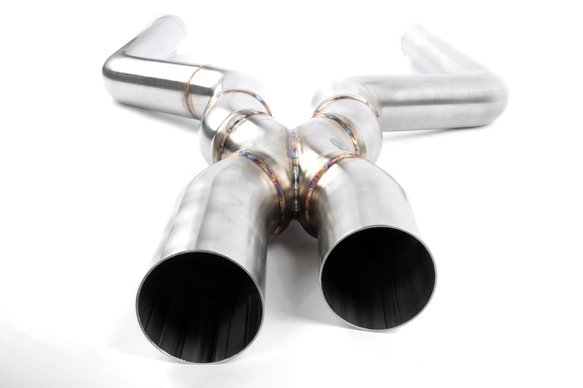 Dinan High Flow Middle Exhaust - 2020-2023 BMW X5M/X6M Stainless Steel - 3.25" - F95/F96