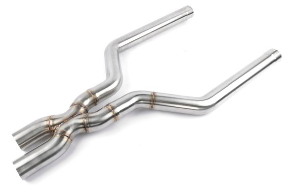 Dinan High Flow Middle Exhaust - 2020-2023 BMW X5M/X6M Stainless Steel - 3.25" - F95/F96